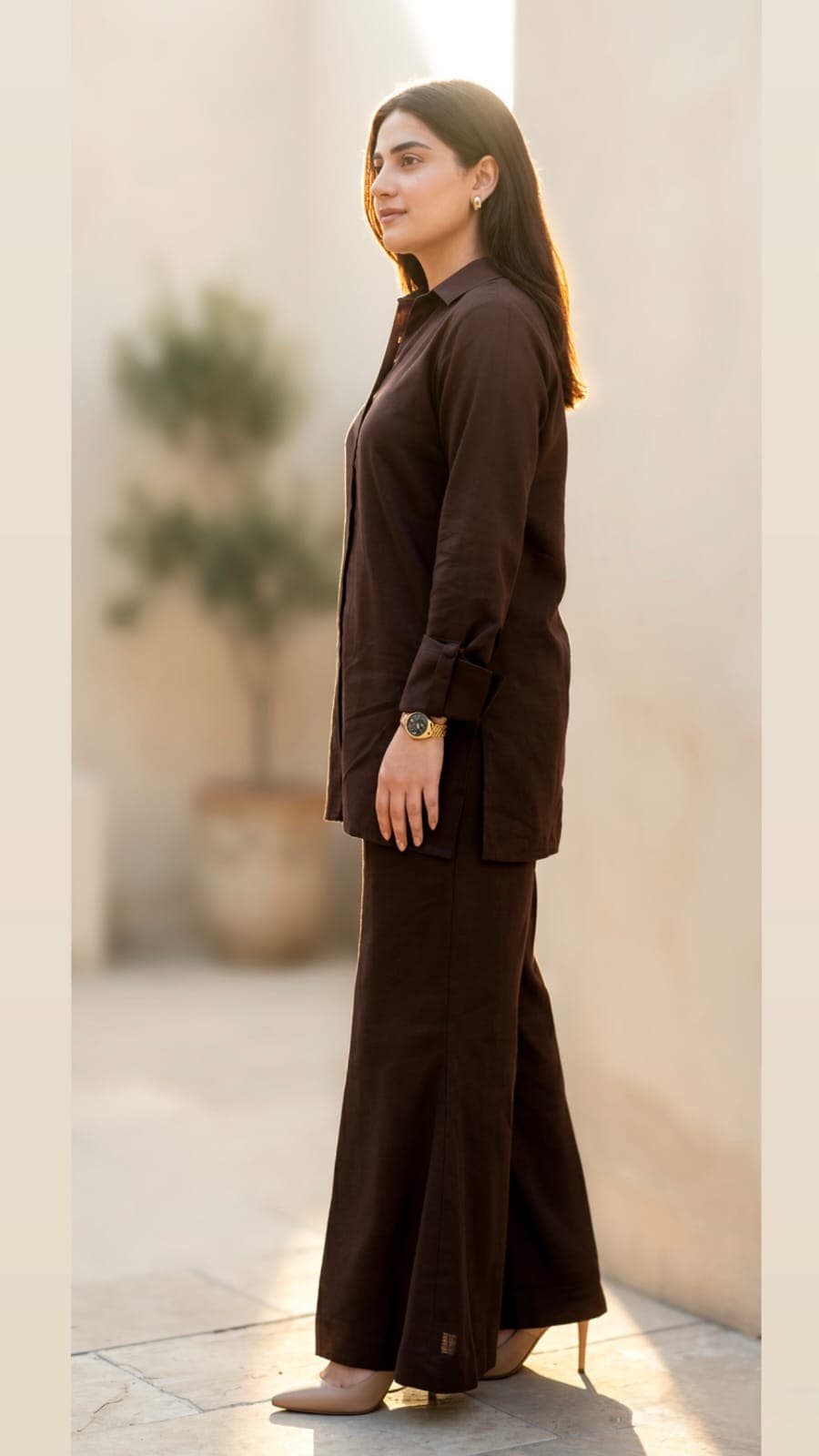 Brown Cord Set