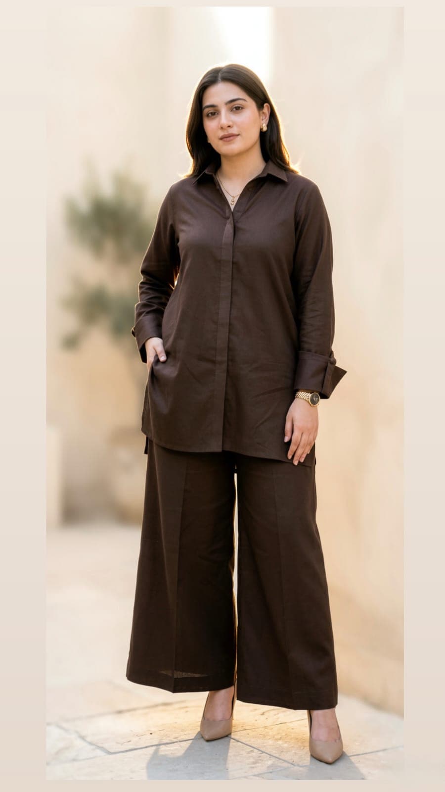 Brown Cord Set 3